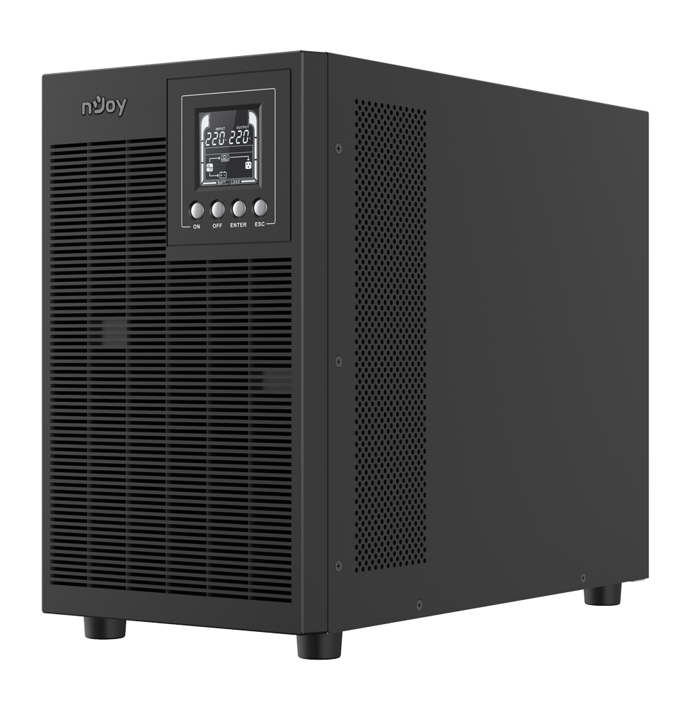 ONDULEUR ON-LINE NJOY ECHO PRO 3000 - 2400 W / 3000 VA - 4 PRISES FR (UPOL-OL300EP-CG)