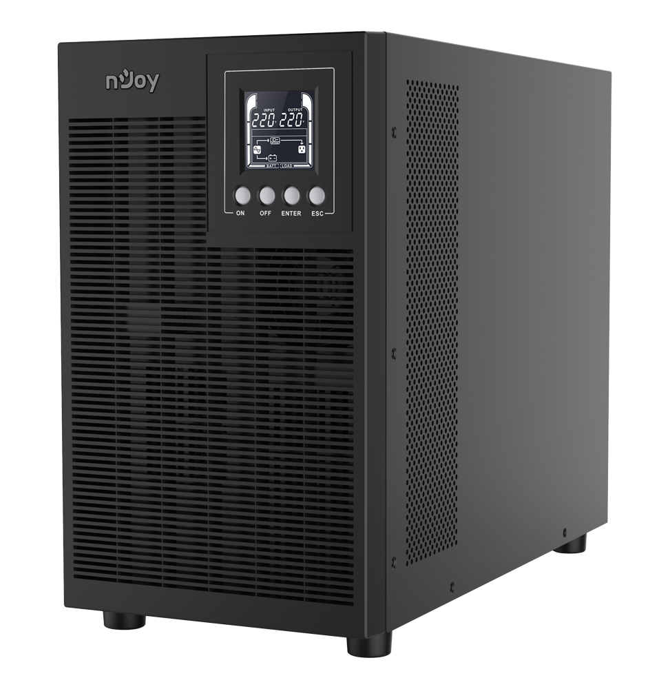 ONDULEUR ON-LINE NJOY ECHO PRO 3000 - 2400 W / 3000 VA - 4 PRISES FR (UPOL-OL300EP-CG)