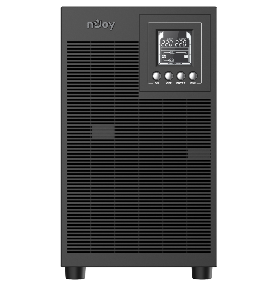 ONDULEUR ON-LINE NJOY ECHO PRO 3000 - 2400 W / 3000 VA - 4 PRISES FR (UPOL-OL300EP-CG)