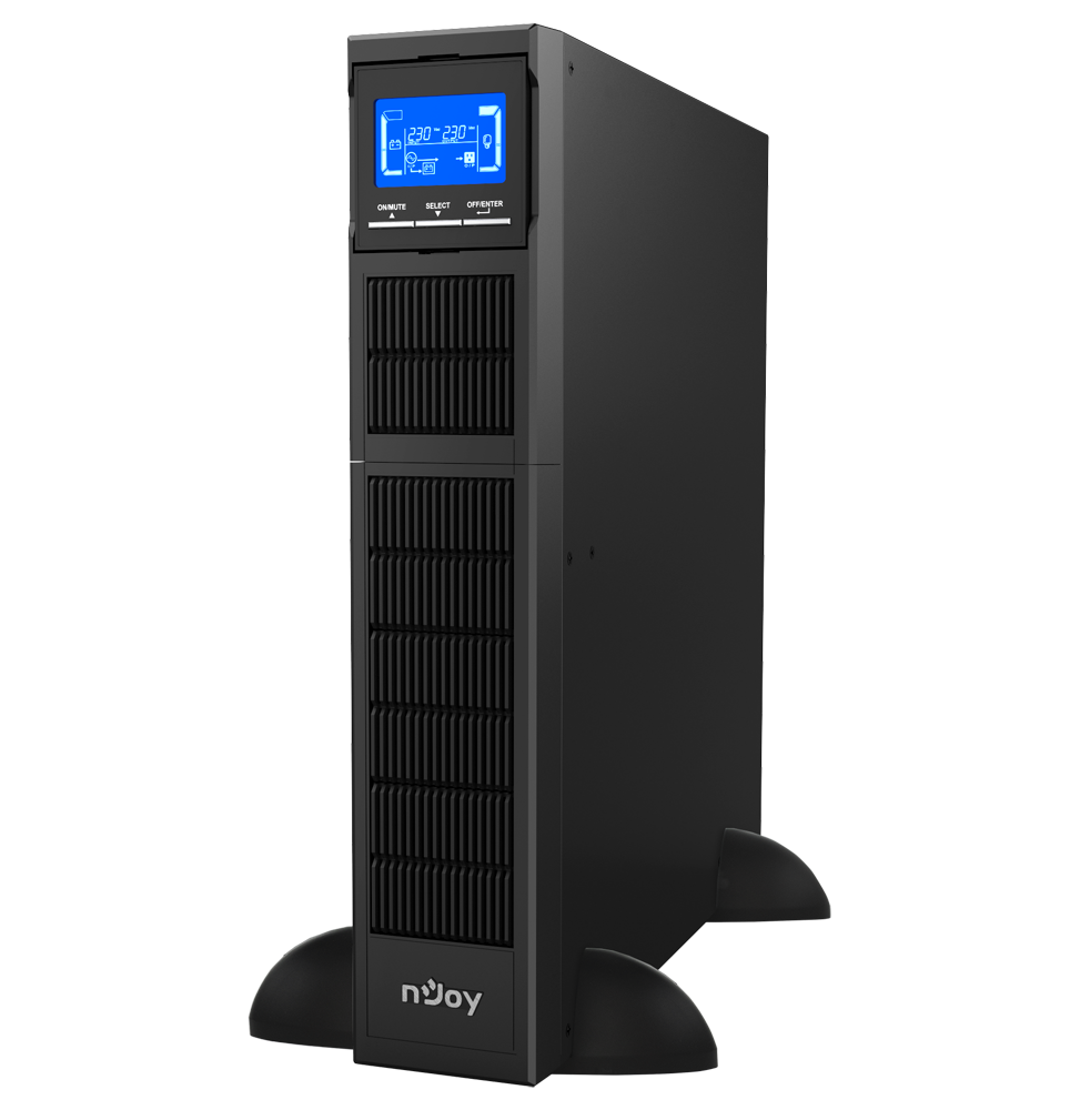 ONDULEUR ON-LINE NJOY BALDER 3000 - 3000 W / 3000 VA - 8 PRISES C13 + 1 PRISE C19 (PWUP-OL300BA-AZ)