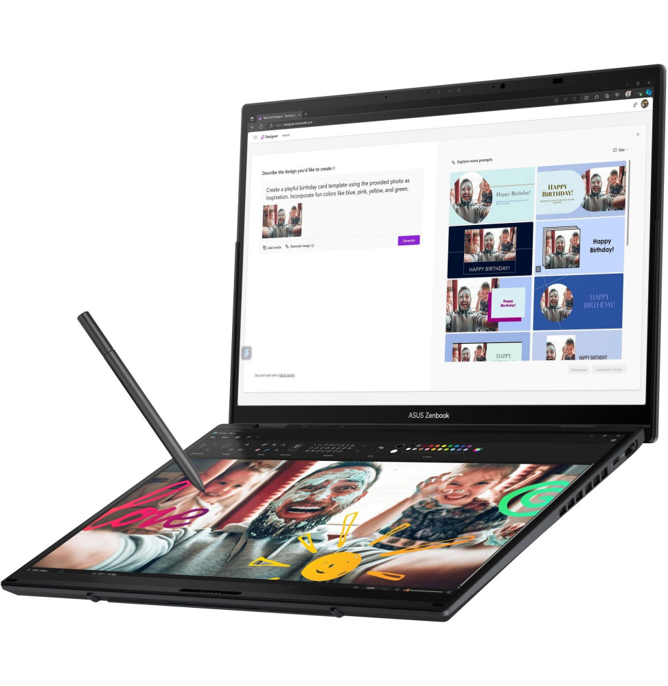 ORDINATEUR PORTABLE ASUS ZENBOOK DUO (UX8406CA-PZ005W)