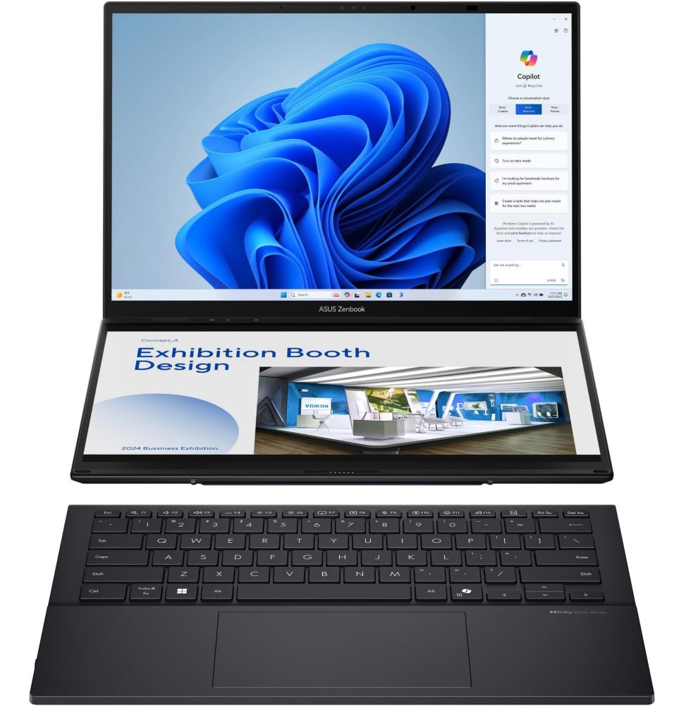 ORDINATEUR PORTABLE ASUS ZENBOOK DUO (UX8406CA-PZ005W)