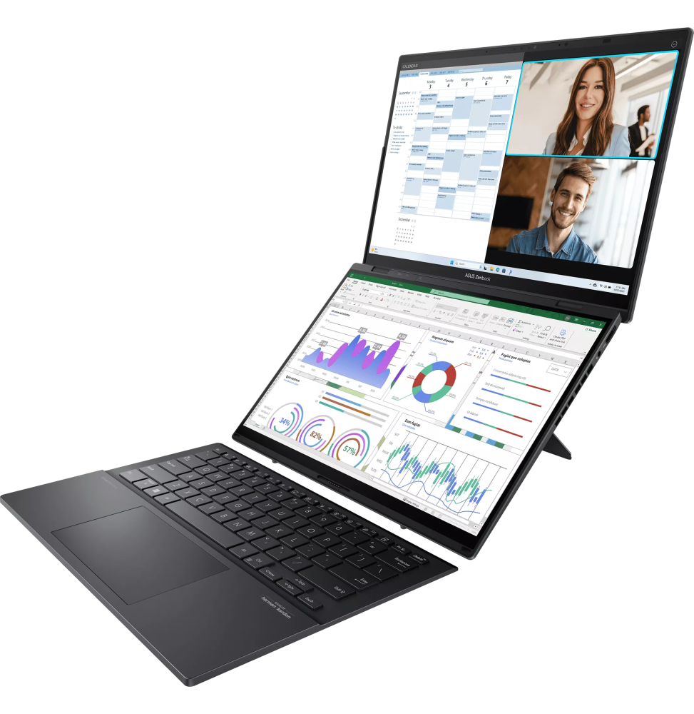 ORDINATEUR PORTABLE ASUS ZENBOOK DUO (UX8406CA-QL227W)
