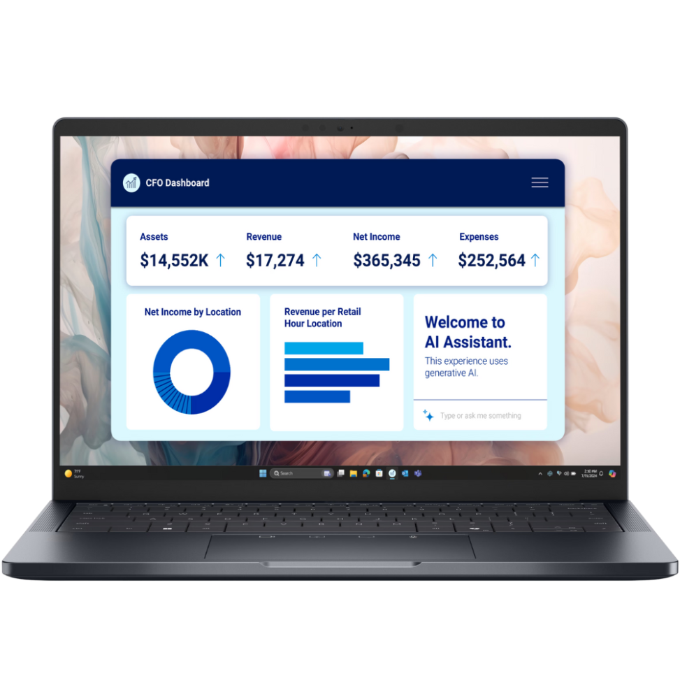 ORDINATEUR PORTABLE DELL PRO 14 PREMIUM PA14250 (DP14PREM-U7-W)