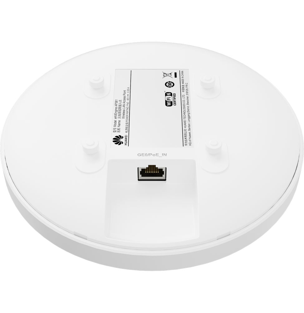 POINT D’ACCÈS WIFI 6 HUAWEI AP361 INTÉRIEUR (50086871)