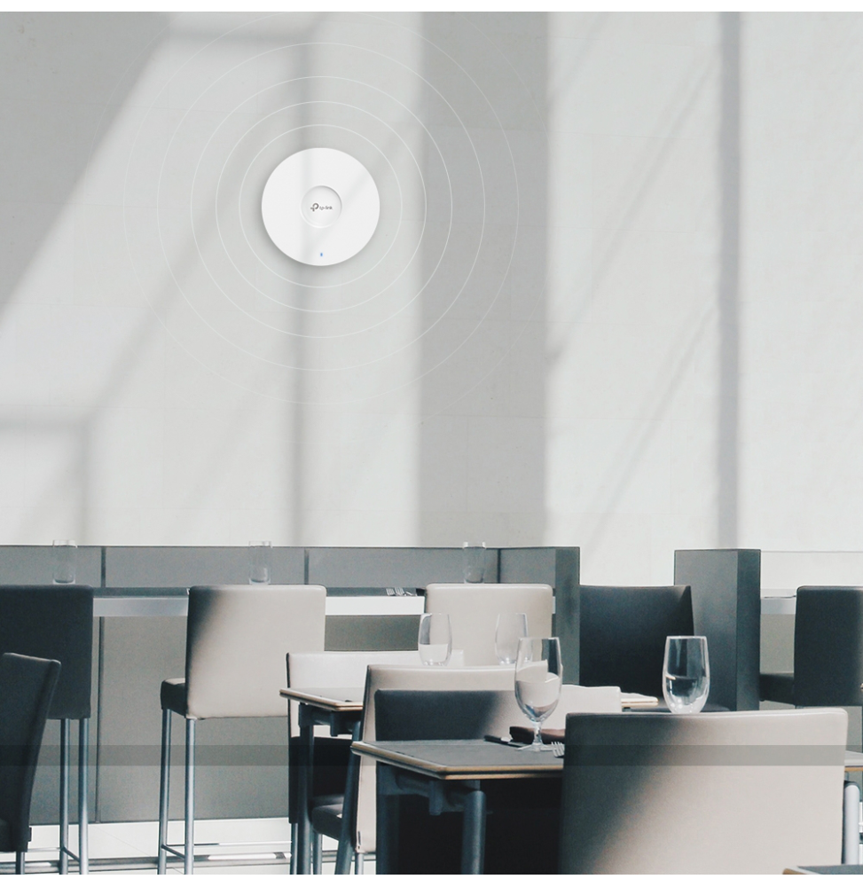 POINT D'ACCÈS WIFI 6 TP-LINK AX3000 PLAFONNIER (EAP650)