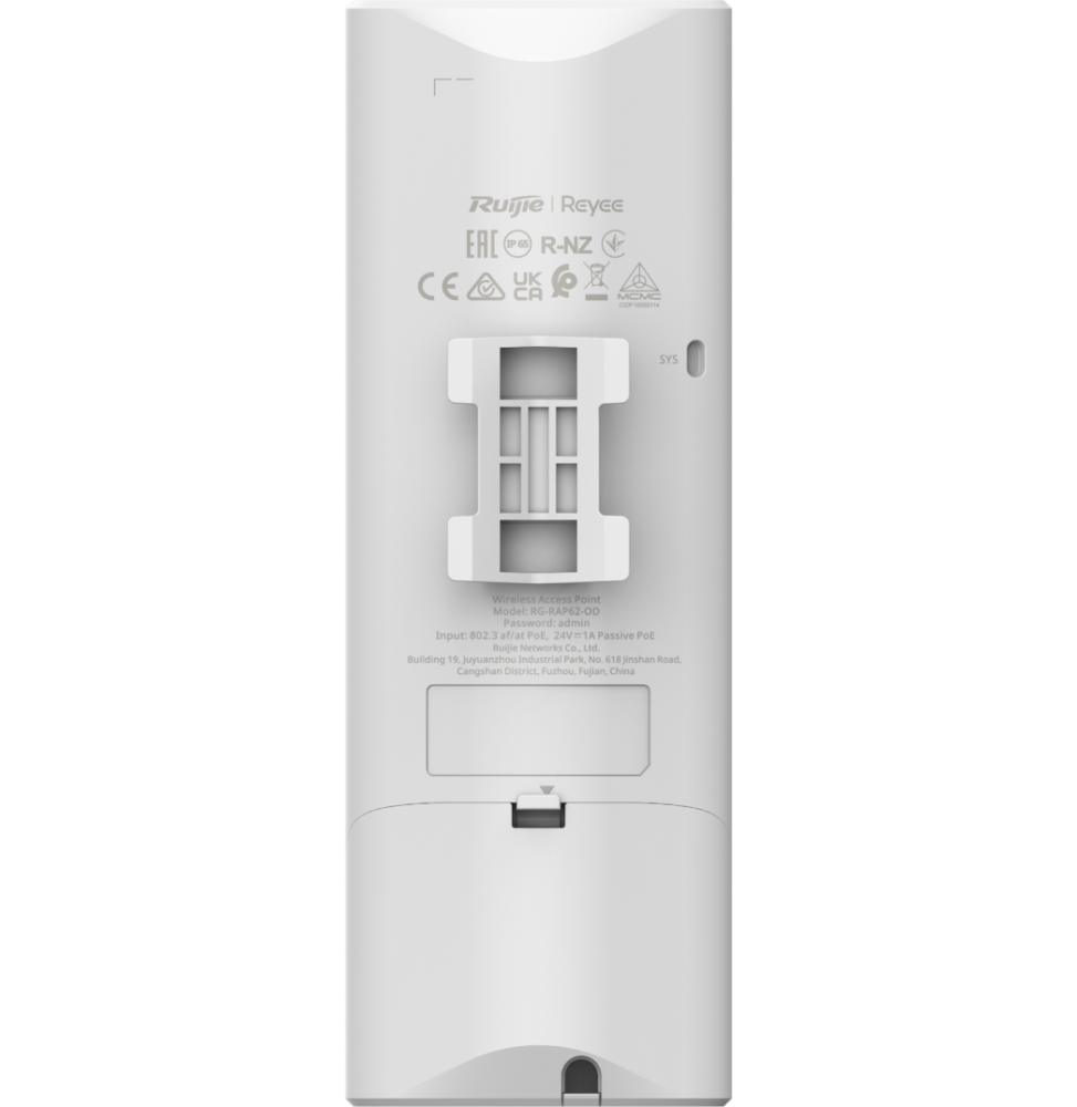 POINT D'ACCÈS WIFI 6 AX3000 REYEE RG-RAP62-OD - INTÉRIEUR/EXTÉRIEUR