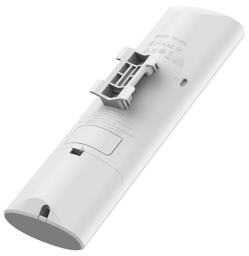 POINT D'ACCÈS WIFI 6 AX3000 REYEE RG-RAP62-OD - INTÉRIEUR/EXTÉRIEUR
