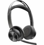 POLY VOYAGER FOCUS 2 MICROSOFT TEAMS CERTIFIED USB-C-C HEADSET +USB-C/A ADAPTER +CHARGING STAND (9T9J6AA)