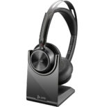 POLY VOYAGER FOCUS 2 MICROSOFT TEAMS CERTIFIED USB-C-C HEADSET +USB-C/A ADAPTER +CHARGING STAND (9T9J6AA) – Image 3