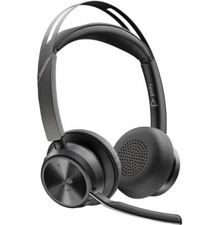 POLY VOYAGER FOCUS 2 MICROSOFT TEAMS CERTIFIED USB-C-C HEADSET +USB-C/A ADAPTER +CHARGING STAND (9T9J6AA)