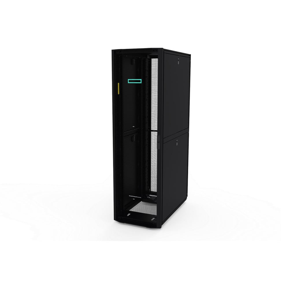 RACK SUR PALETTE AVANCÉ HPE 42U 600 MM X 1 075 MM G2 AVEC PANNEAUX LATÉRAUX ET BAIES (P9K07A)