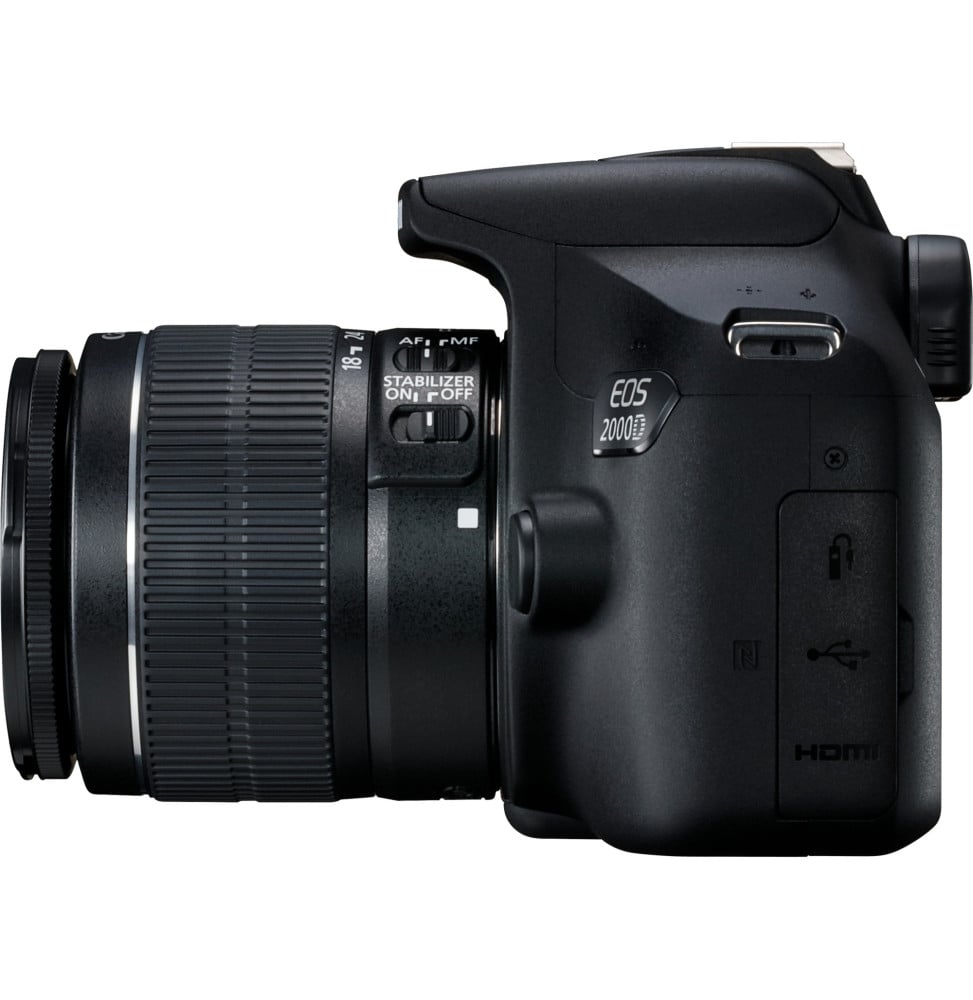 REFLEX CANON EOS 2000D + OBJECTIF EF-S 18-55MM IS II (2728C003AA)