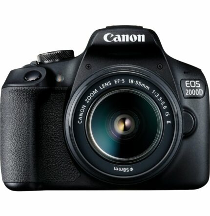 REFLEX CANON EOS 2000D + OBJECTIF EF-S 18-55MM IS II (2728C003AA)