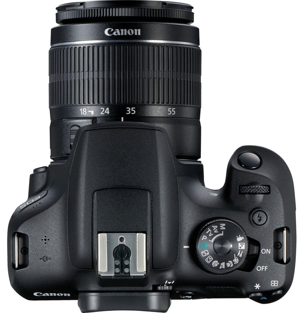 REFLEX CANON EOS 2000D + OBJECTIF EF-S 18-55MM IS II (2728C003AA)
