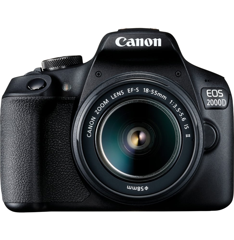 REFLEX CANON EOS 2000D + OBJECTIF EF-S 18-55MM IS II (2728C003AA)