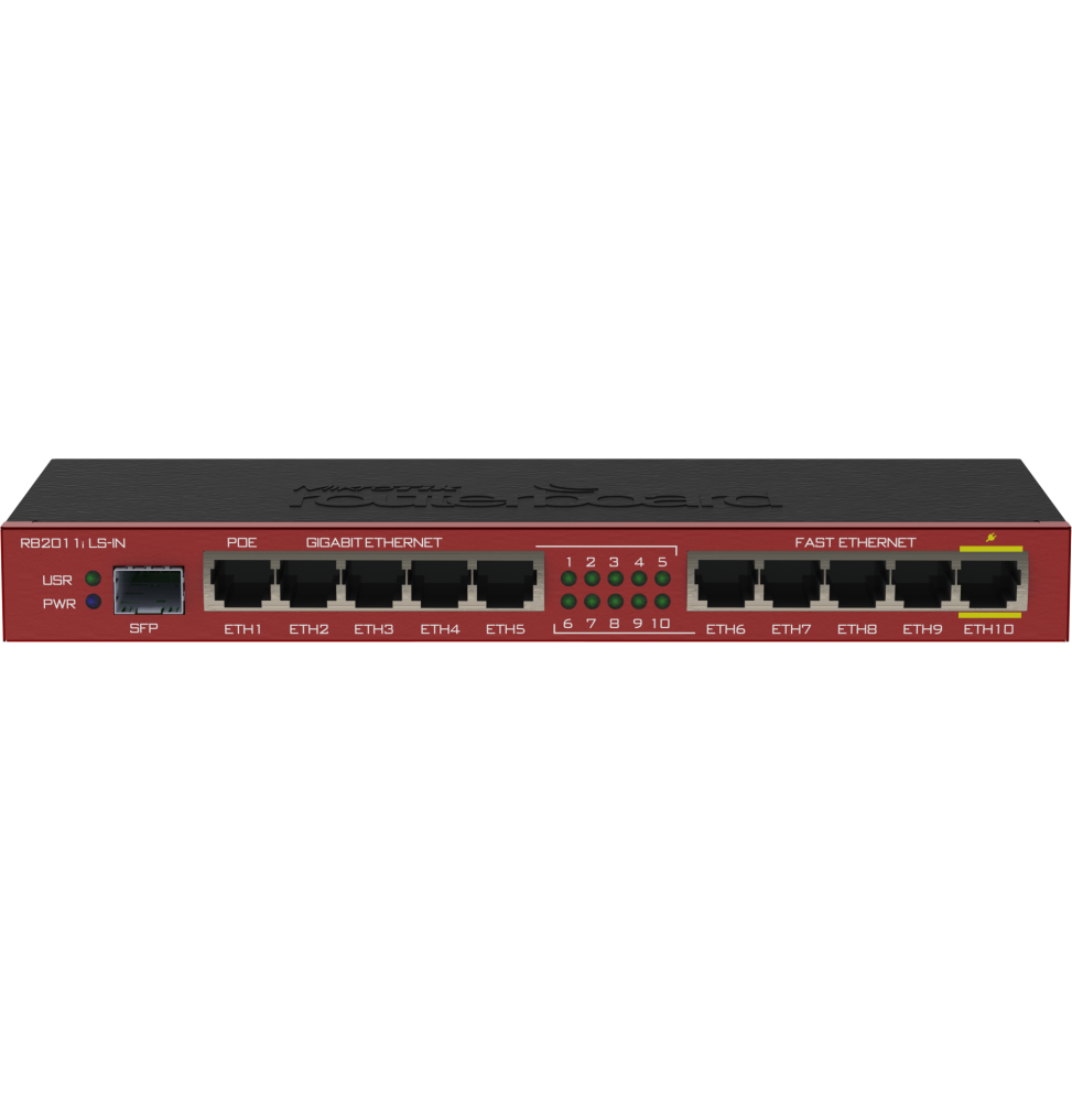 ROUTEUR CONNECTÉ GIGABIT MIKROTIK RB2011ILS-IN