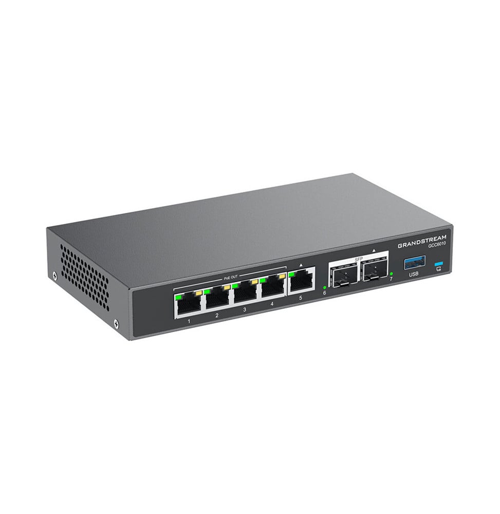 ROUTEUR TOUT-EN-UN GRANDSTREAM GCC6010 AVEC PBX IP, PARE-FEU, VPN ET WI-FI