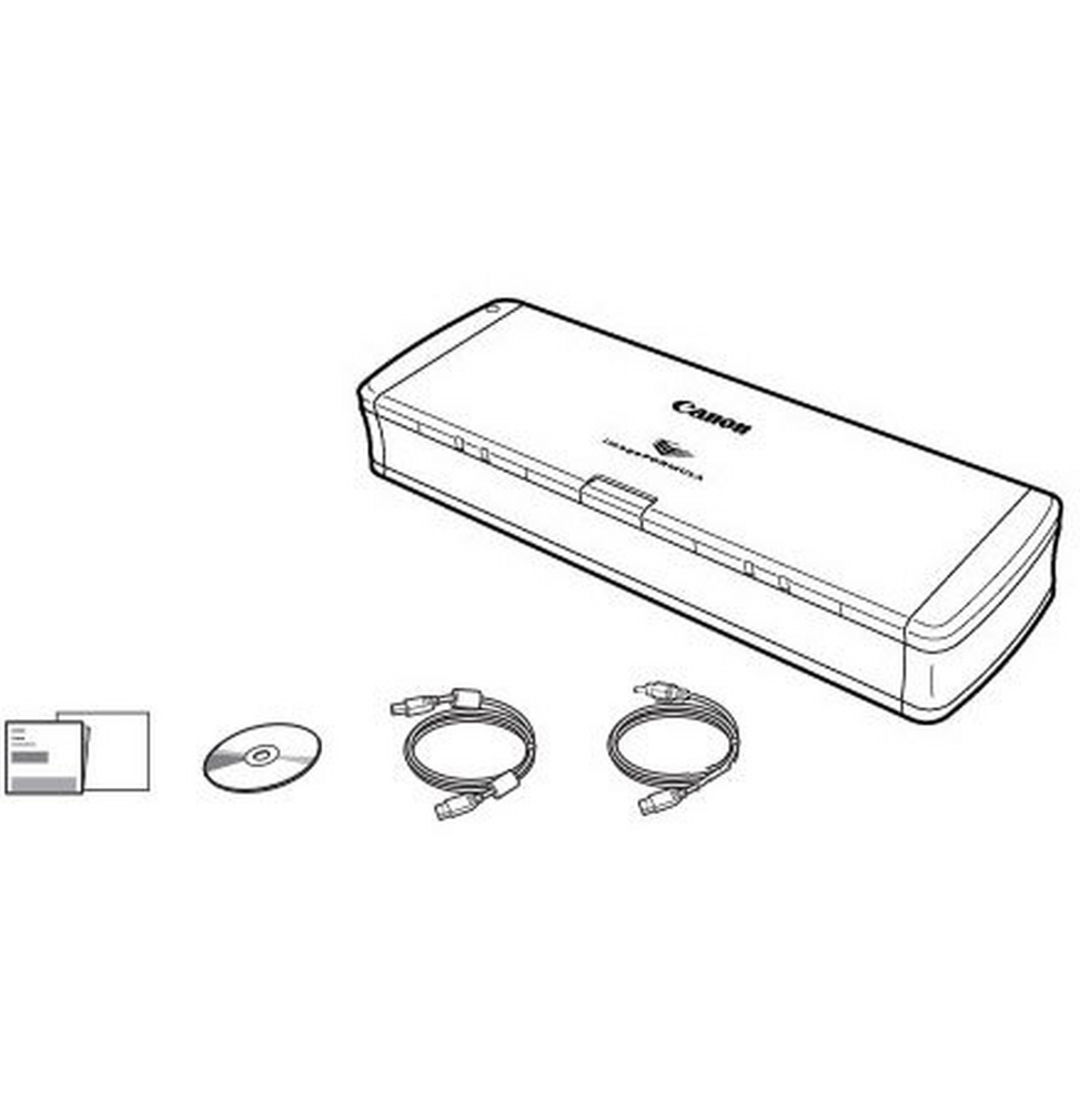 SCANNER DE DOCUMENTS PORTABLE CANON IMAGEFORMULA P-215II (9705B003)