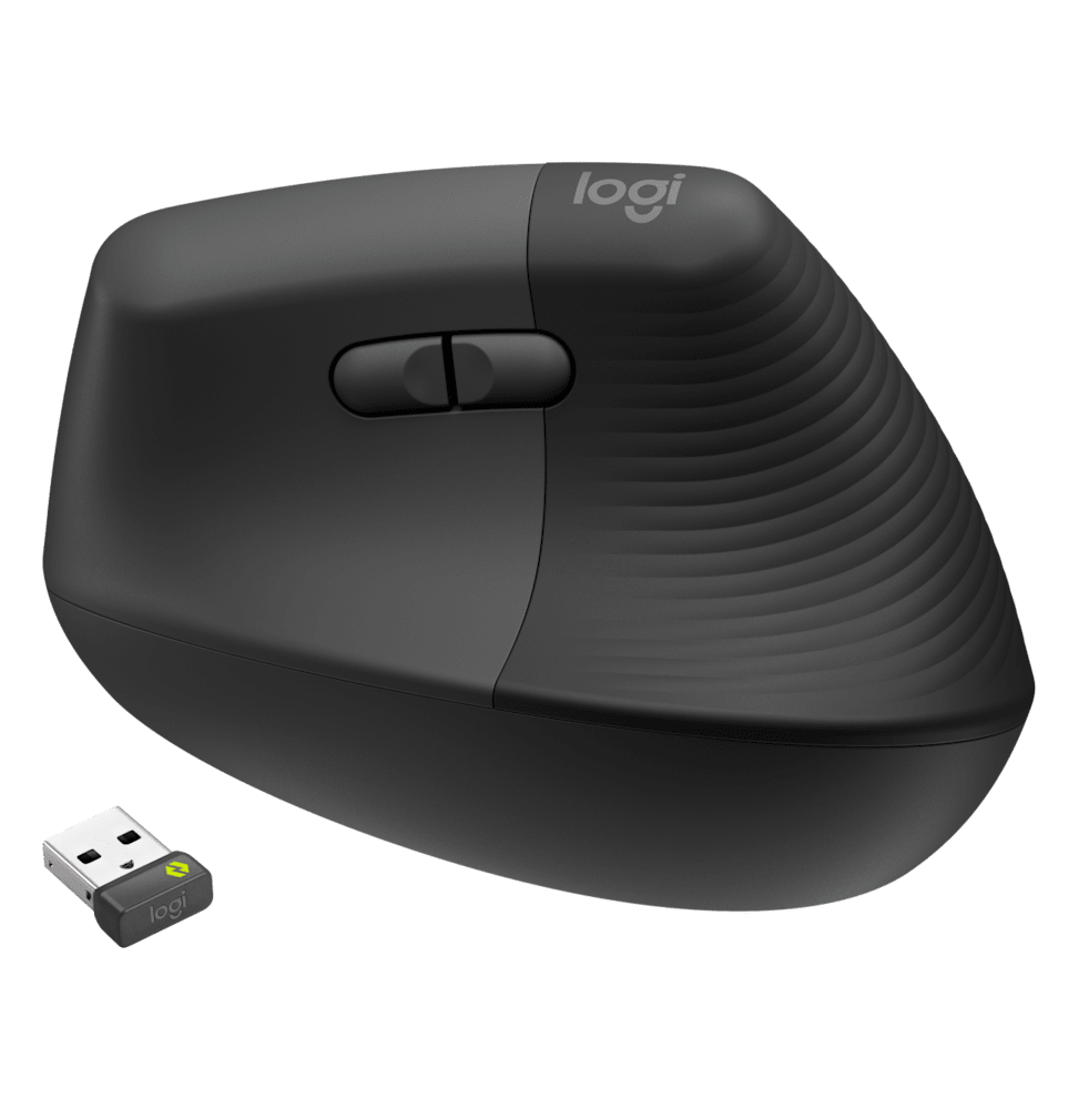 SOURIS ERGONOMIC VERTICAL SANS FIL BLUETOOTH LOGITECH LIFT FOR BUSINESS (910-006494)
