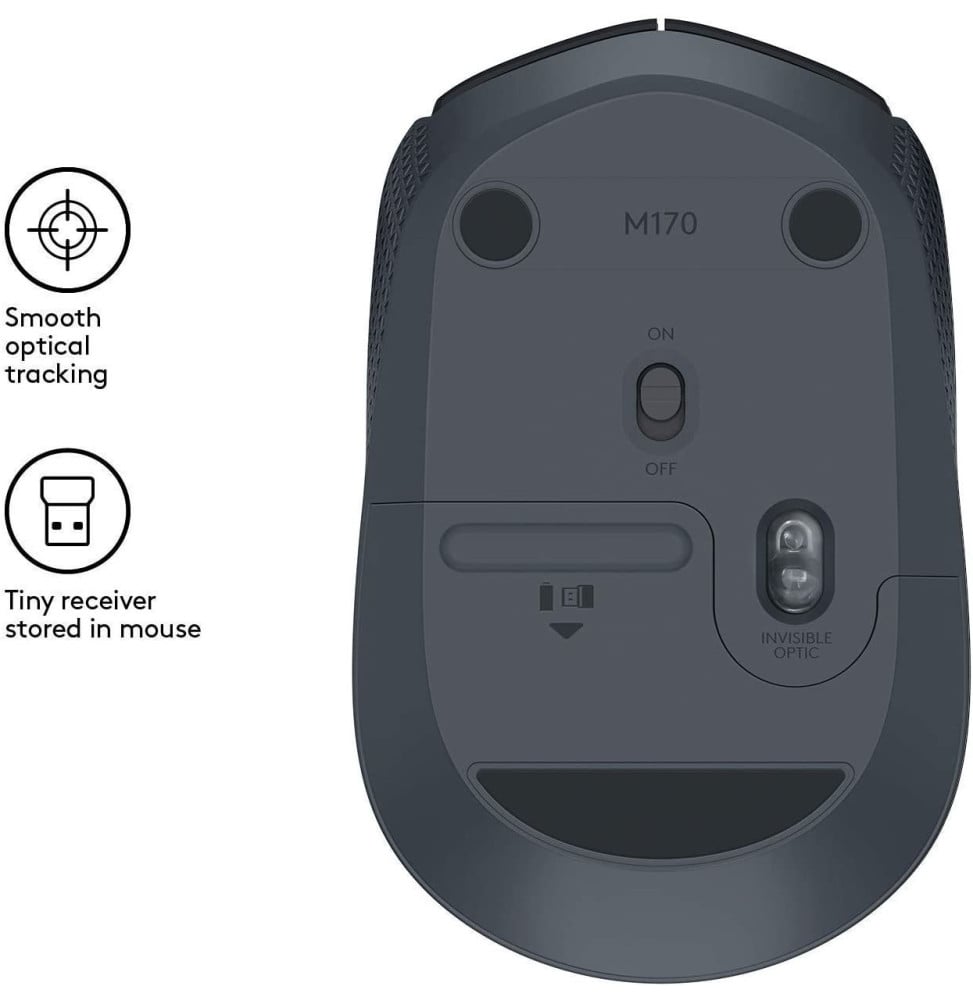 SOURIS SANS FIL LOGITECH M171 NOIRE (910-004424)