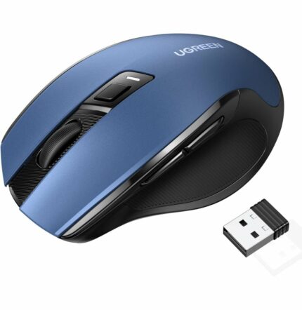 SOURIS SANS FIL UGREEN DESIGN ERGONOMIQUE 2.4 - BLUE (15064)