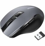 SOURIS SANS FIL UGREEN DESIGN ERGONOMIQUE 2.4GHZ - NOIR (90545)