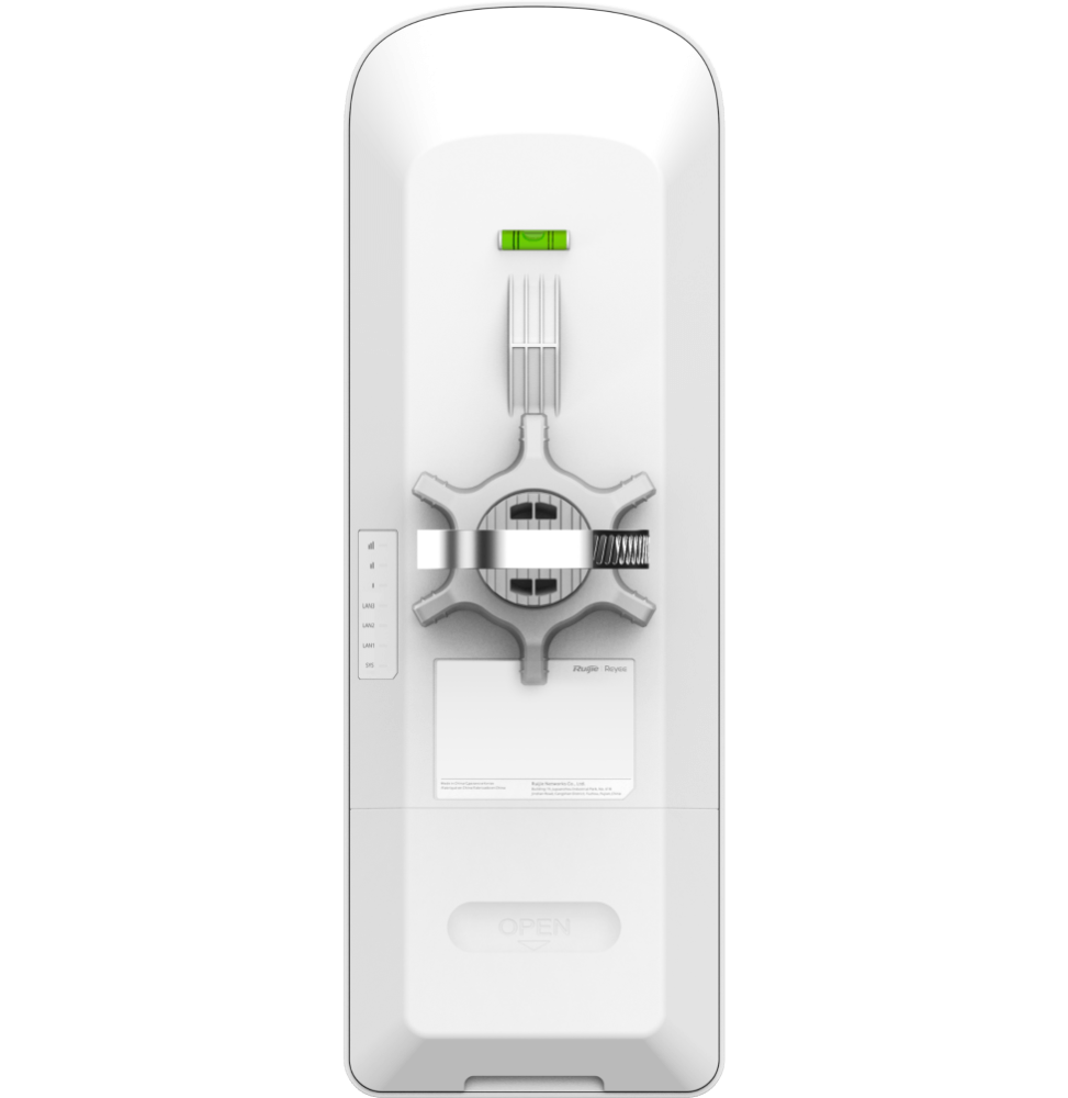 STATION PTMP WI-FI 5 (5GHZ) REYEE RG-EST450G AVEC ANTENNE INTÉGRÉE À 120°