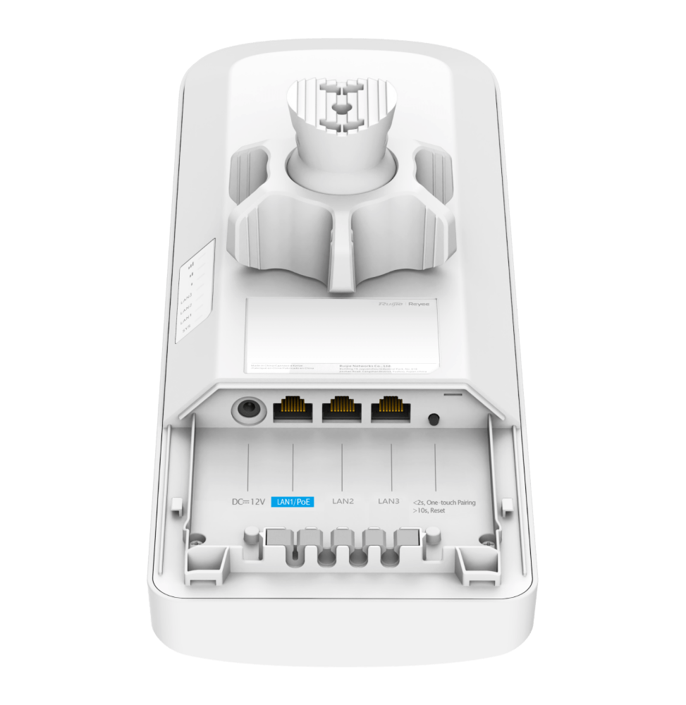 STATION PTMP WI-FI 5 (5GHZ) REYEE RG-EST450G AVEC ANTENNE INTÉGRÉE À 120°
