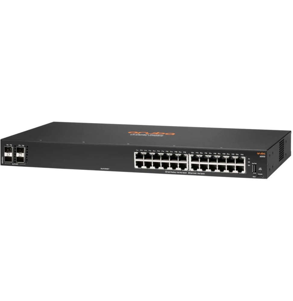 SWITCH ADMINISTRABLE ARUBA 6000 24G 4SFP (R8N88A)