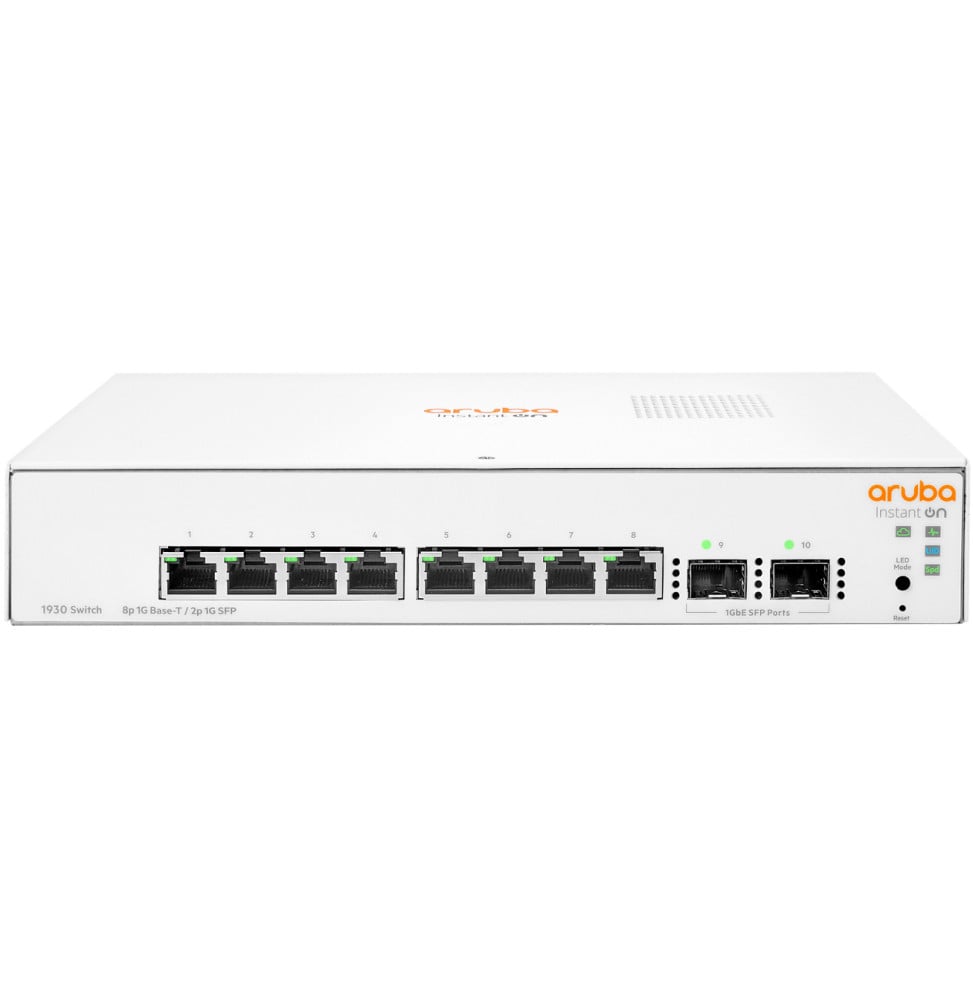 SWITCH ADMINISTRABLE ARUBA INSTANT ON 1930 8G 2SFP (JL680A)