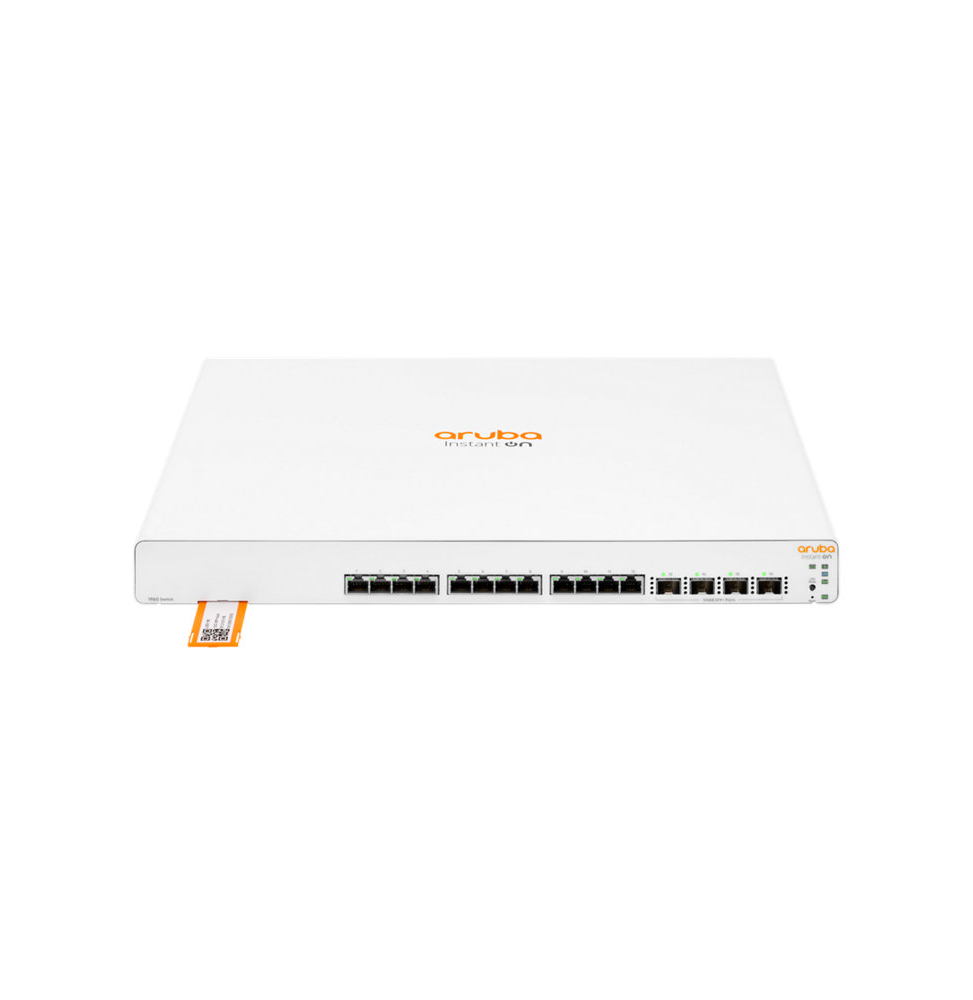 SWITCH ADMINISTRABLE ARUBA INSTANT ON 1960 12XGT 4SFP+ (JL805A)