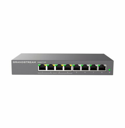 SWITCH ADMINISTRABLE NIVEAU 2 GRANDSTREAM GWN7711P - 8 PORTS POE GIGABIT