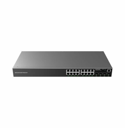 SWITCH ADMINISTRABLE NIVEAU 2+ GRANDSTREAM GWN7802P 16 PORTS POE GIGABIT + 4 PORTS SFP