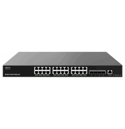 SWITCH ADMINISTRABLE NIVEAU 3 GRANDSTREAM GWN7813 - 24 PORTS GIGABIT / 4 PORTS SFP+