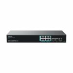 SWITCH ADMINISTRABLE NIVEAU 3 GRANDSTREAM GWN7821P - 8 PORTS POE GIGABIT / 2 PORTS SFP+