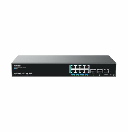 SWITCH ADMINISTRABLE NIVEAU 3 GRANDSTREAM GWN7821P - 8 PORTS POE GIGABIT / 2 PORTS SFP+