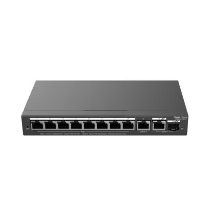 SWITCH ADMINISTRABLE REYEE RG-ES210GS-P 8 PORTS POE / 1 SFP 120W
