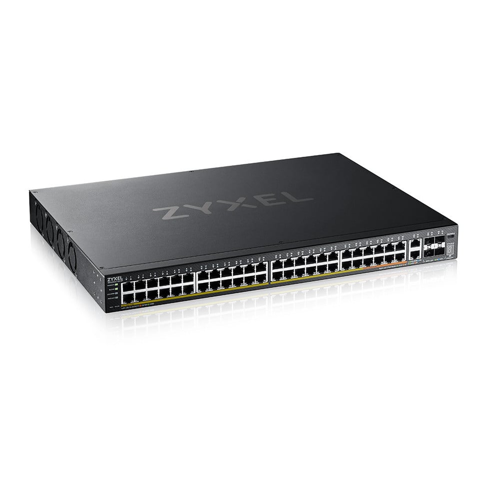SWITCH ADMINISTRABLE ZYXEL XGS2220-54HP 48 PORTS GIGABIT POE L3 4SFP (XGS2220-54HP-EU0101F)