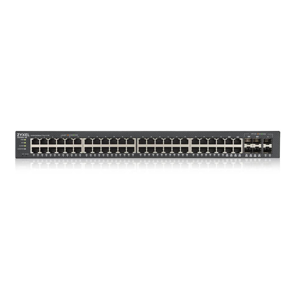 SWITCH ADMINISTRABLE ZYXEL ZY-GS192048V2 48PORTS 2SFP (GS1920-48V2-EU0101F)
