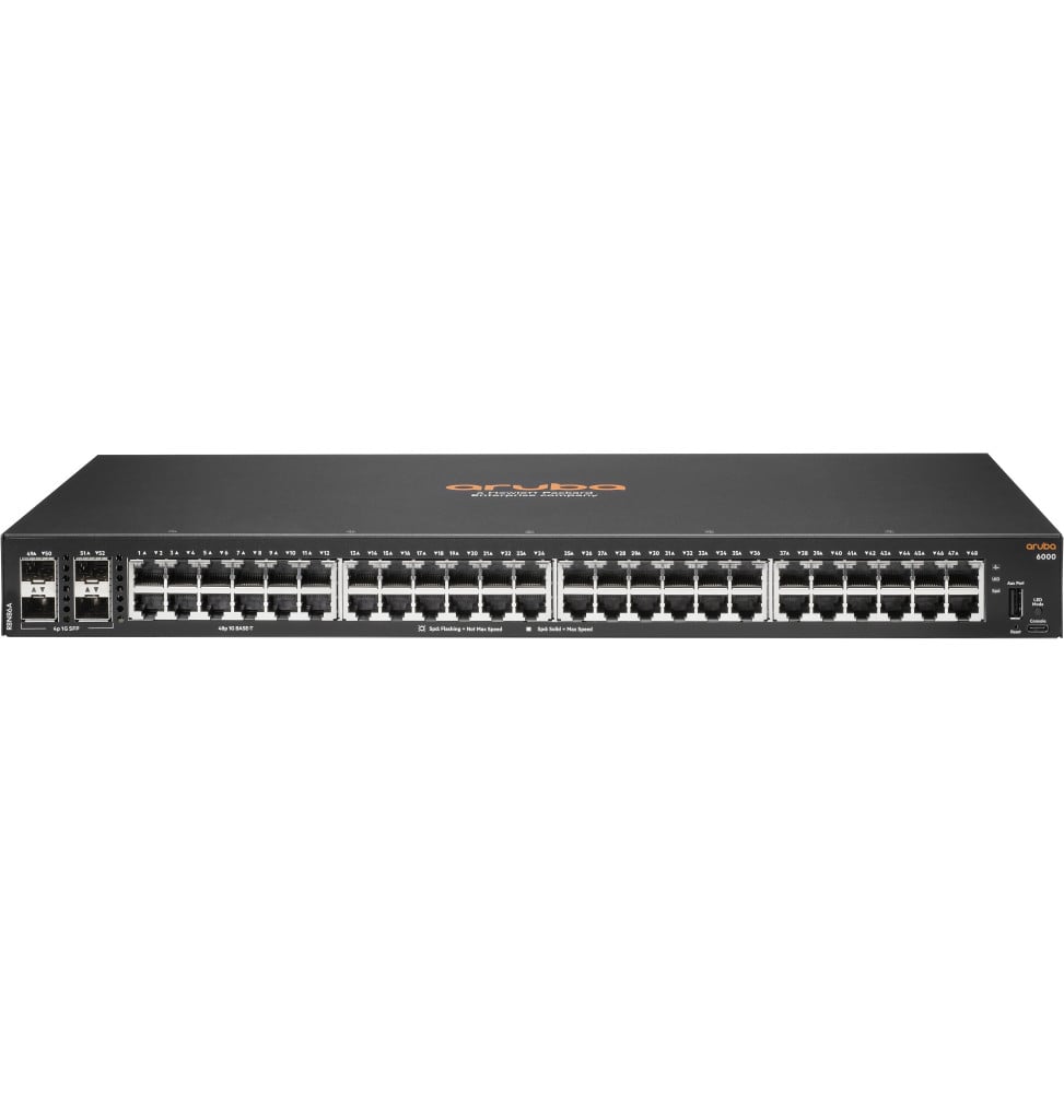 SWITCH ARUBA 6000 48G 4SFP (R8N86A)