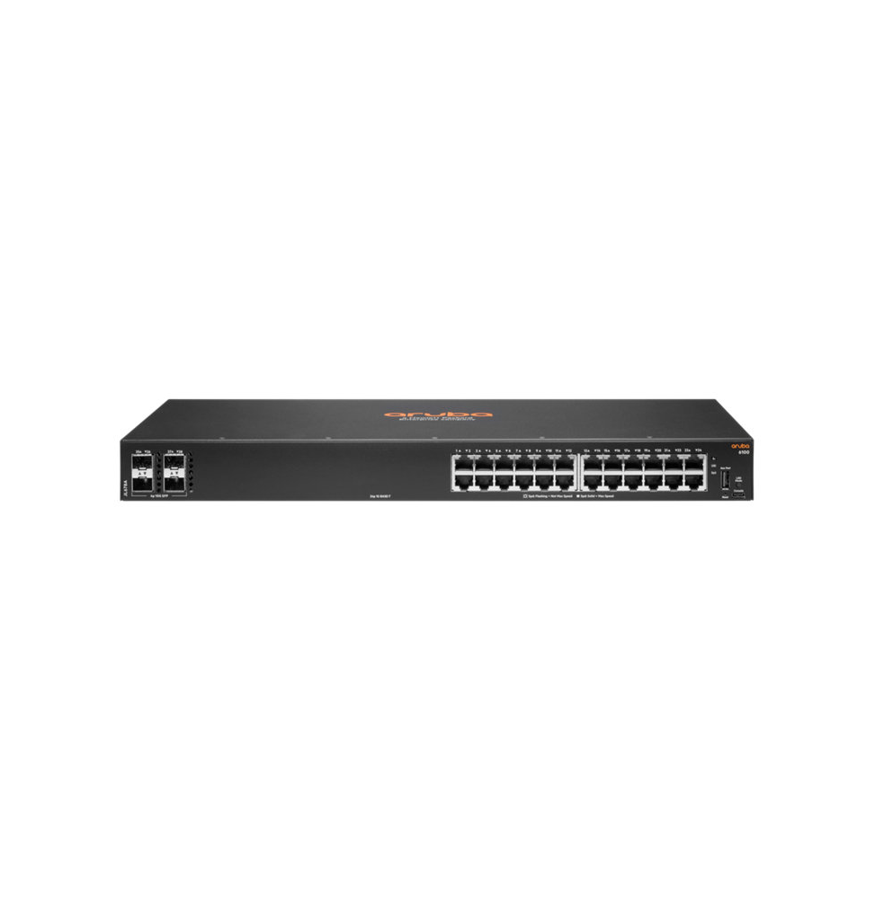 SWITCH ARUBA 6100 24G 4SFP+ (JL678A)