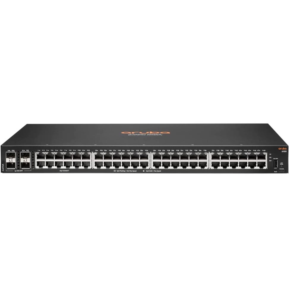 SWITCH ARUBA 6100 48G 4SFP+ (JL676A)