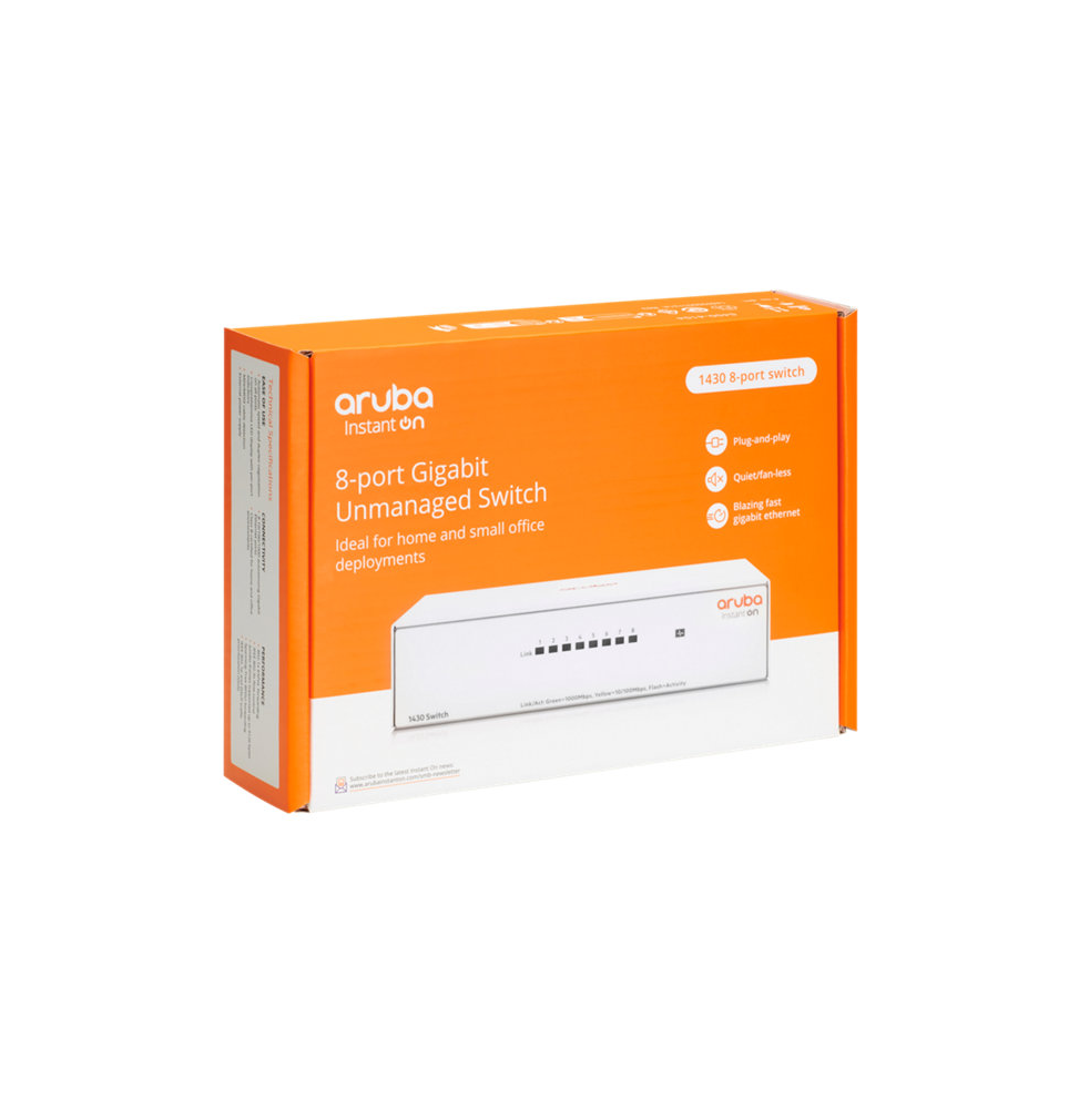 SWITCH ARUBA INSTANT ON 1430 8G (R8R45A)