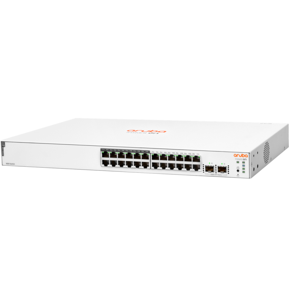 SWITCH ARUBA INSTANT ON 1830 24G 12P CLASSE 4 POE 2SFP 195 W (JL813A)