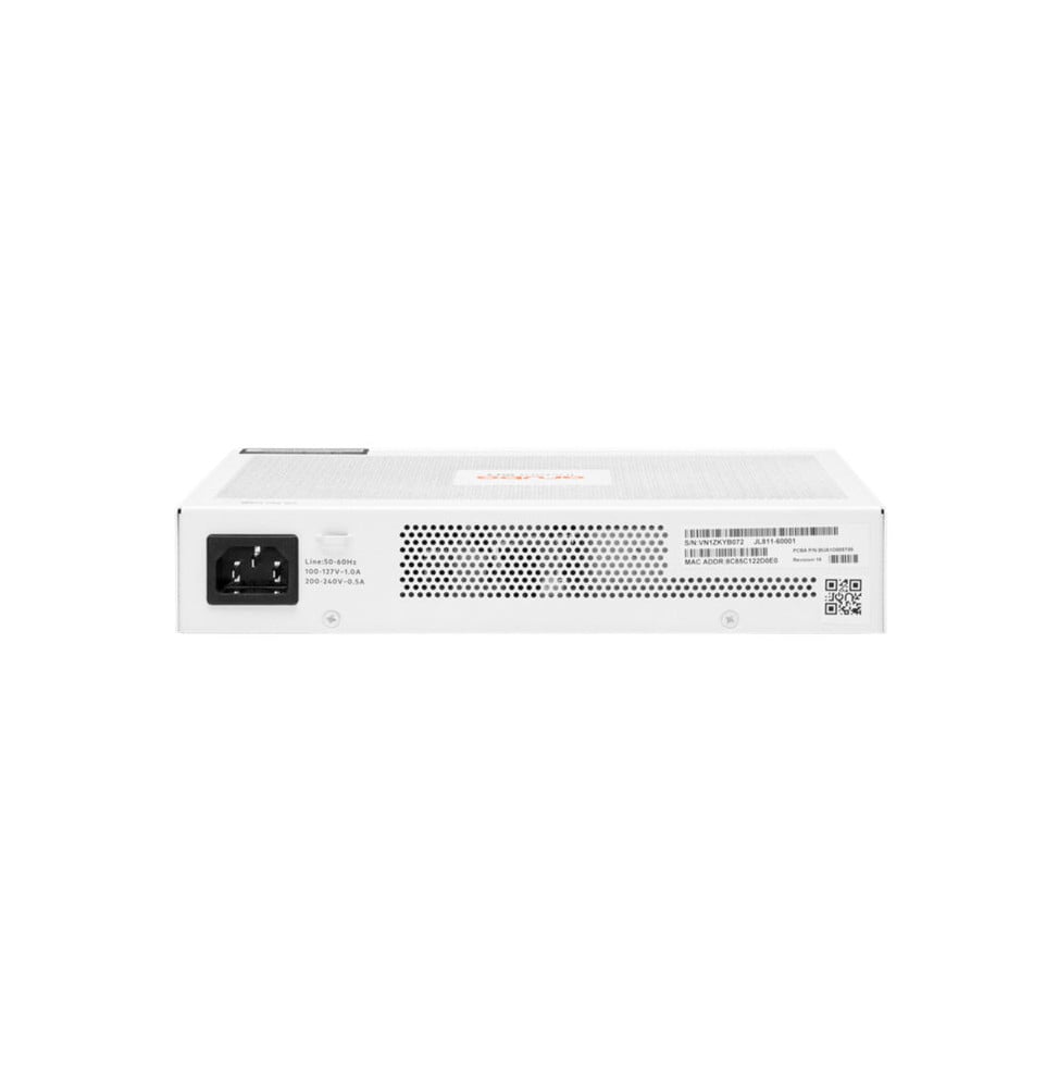 SWITCH ARUBA INSTANT ON 1830 8G 4P CLASSE 4 POE 65 W (JL811A)