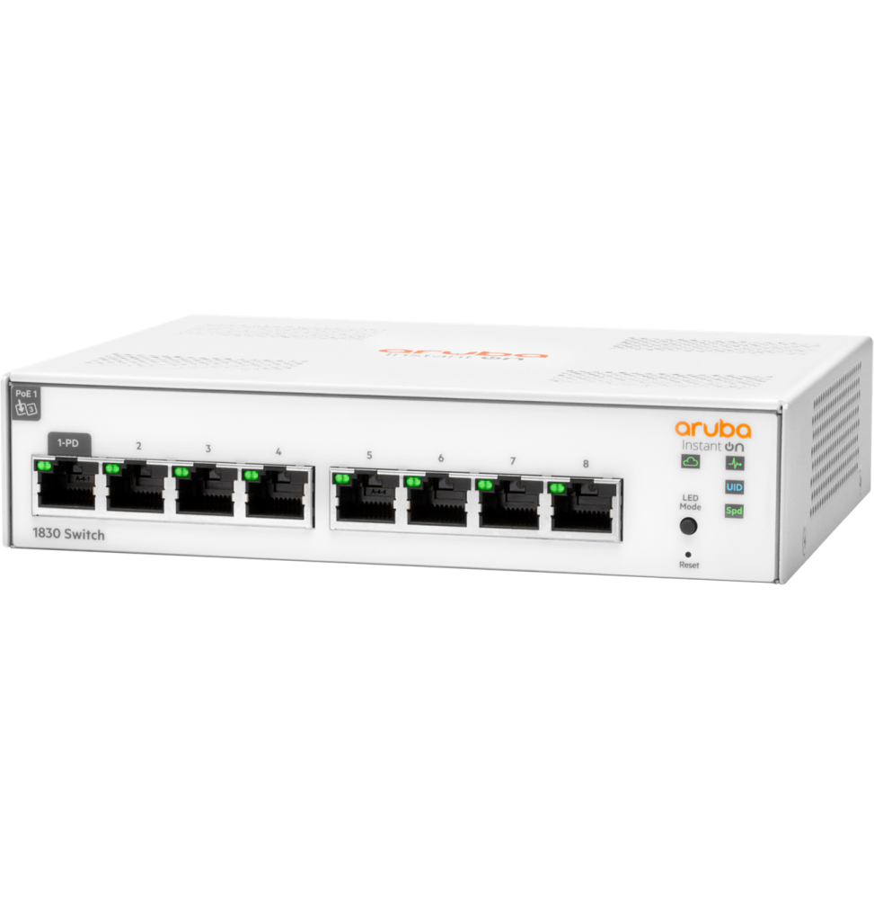 SWITCH ARUBA INSTANT ON 1830 8 PORTS (JL810A)