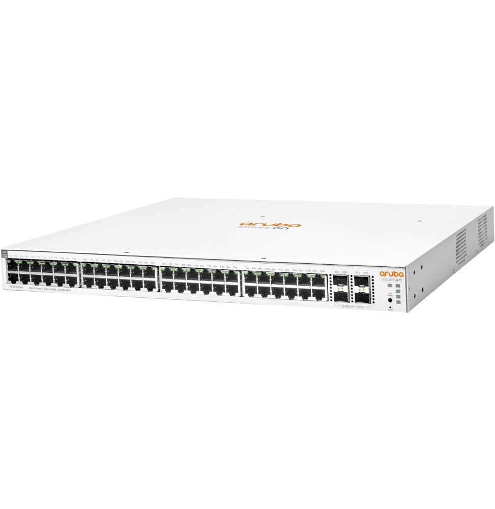 SWITCH ARUBA INSTANT ON 1930 48 PORTS CLASS4 POE 4SFP/SFP+ 370W (JL686B)