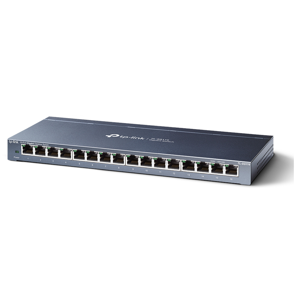 SWITCH DE BUREAU TP-LINK TL-SG116 GIGABIT 16 PORTS