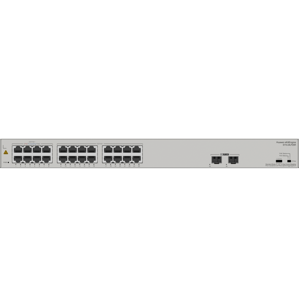 SWITCH HUAWEI EKITENGINE S110-24LP2SR 24PORTS (98012198)